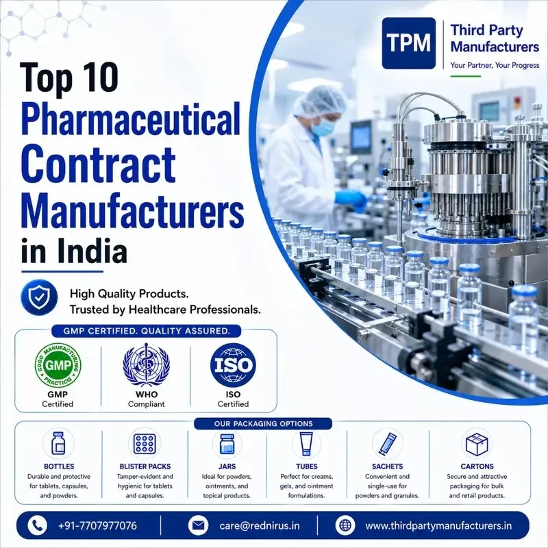 Top 10 Pharmaceutical Contract Manufacturers in India