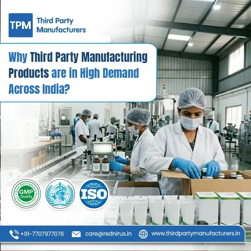 Why Third Party Manufacturing Products are in High Demand Across India?
