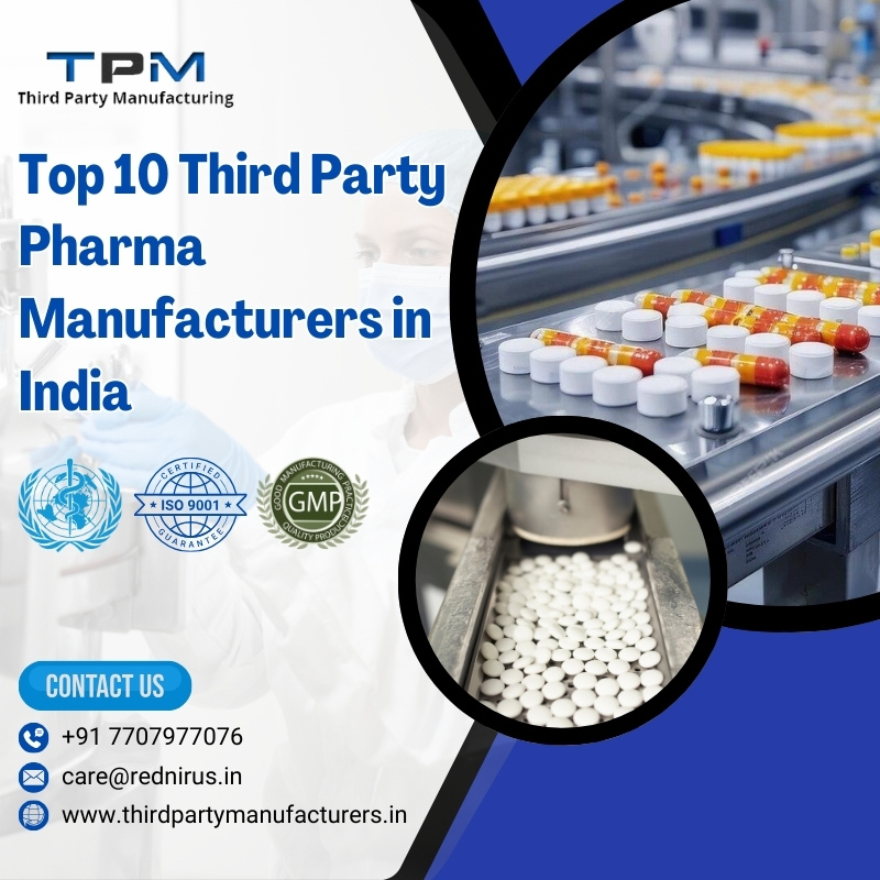 Top 10 Third Party Pharma Manufacturers in India 